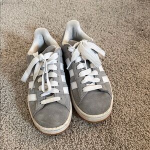 adidas Gray and White Women's Sneakers